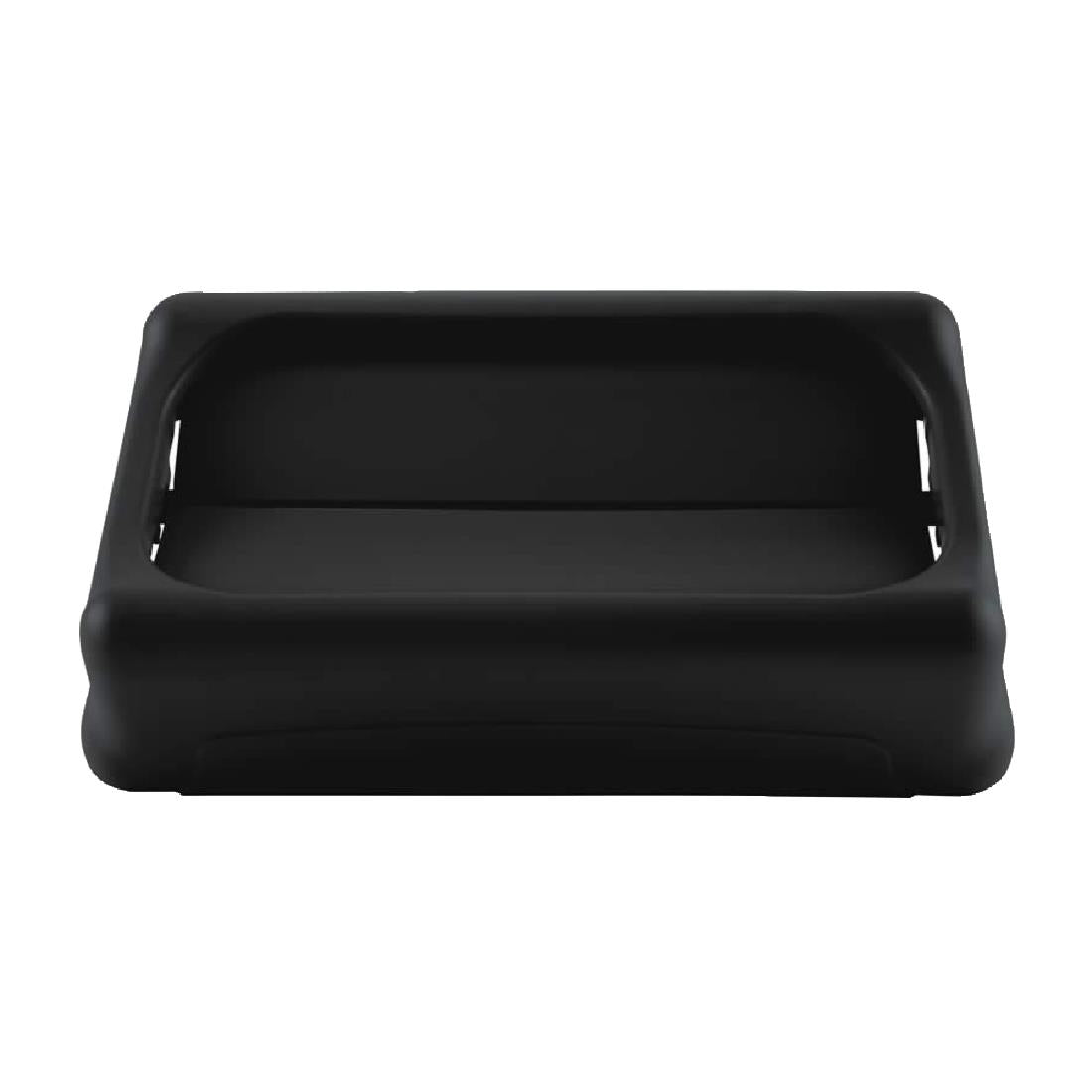 Rubbermaid Slim Jim Swing Black Lid
