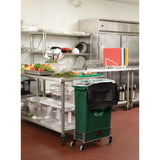 Rubbermaid Slim Jim Hinge Black Lid
