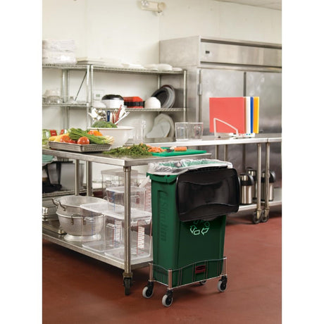 Rubbermaid Slim Jim Hinge Black Lid