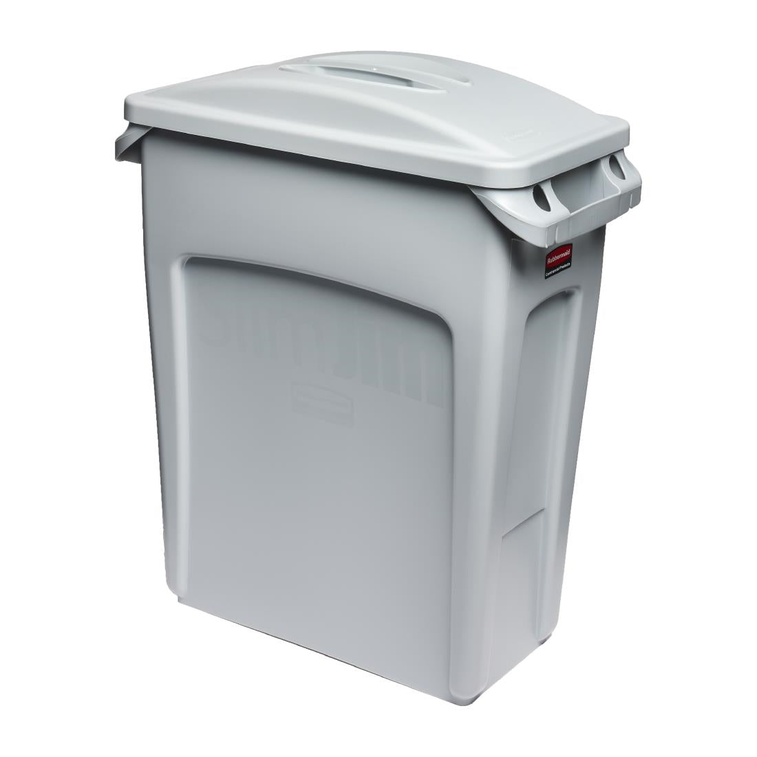 Rubbermaid Slim Jim Handle Grey Lid