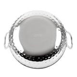 Olympia Table Presentation Hammered Kadai Dish Stainless Steel 200mm