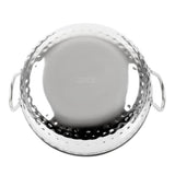 Olympia Table Presentation Hammered Kadai Dish Stainless Steel 170mm