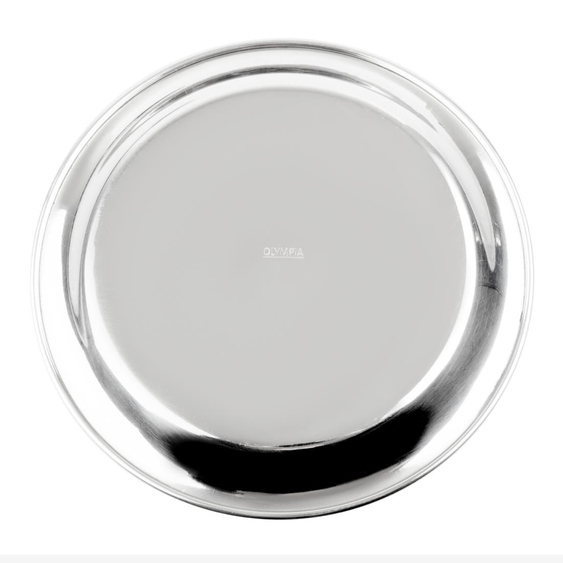 Olympia Round Stainless Steel Tip Tray 150mm