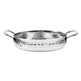 Olympia Table Presentation Handled Dish Stainless Steel Hammered 125mm