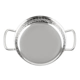 Olympia Table Presentation Handled Dish Stainless Steel Hammered 125mm