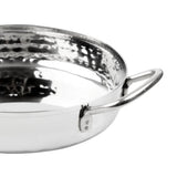 Olympia Table Presentation Handled Dish Stainless Steel Hammered 150mm