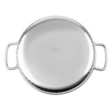Olympia Table Presentation Handled Dish Stainless Steel Hammered 180mm