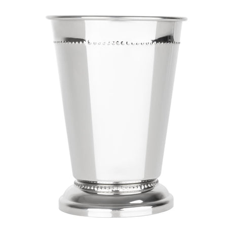 Olympia Barware Beaded Julep Cup Stainless Steel 370ml