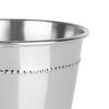 Olympia Barware Beaded Julep Cup Stainless Steel 370ml