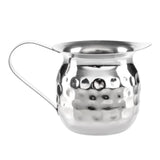 Olympia Hammered Stainless Steel Mini Milk Jug 78ml (6 Pack)