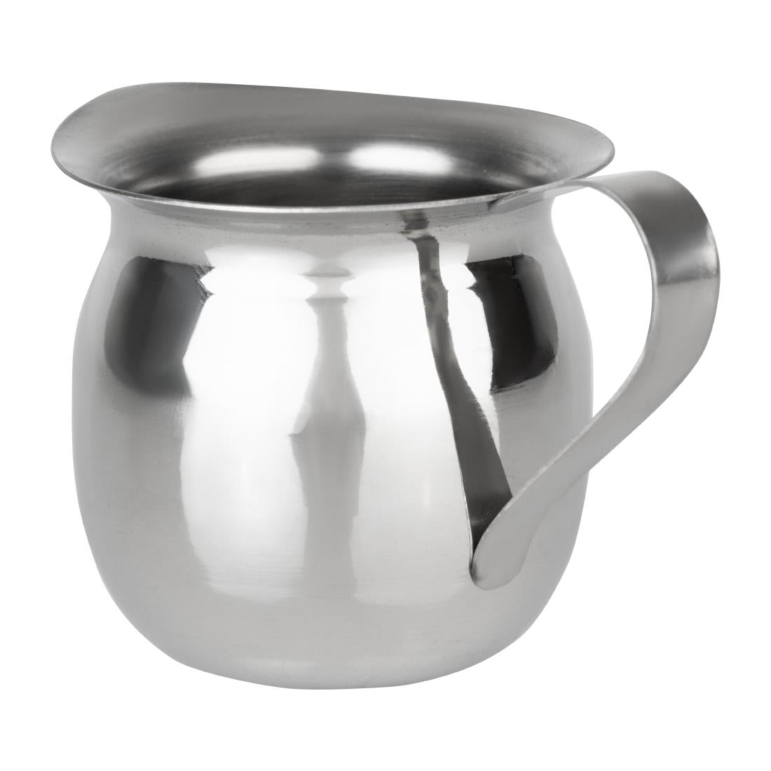 Olympia Stainless Steel Mini Milk Jug 120ml (6 Pack)