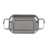 Olympia Table Presentation Rectangular Dish Stainless Steel 140x90mm