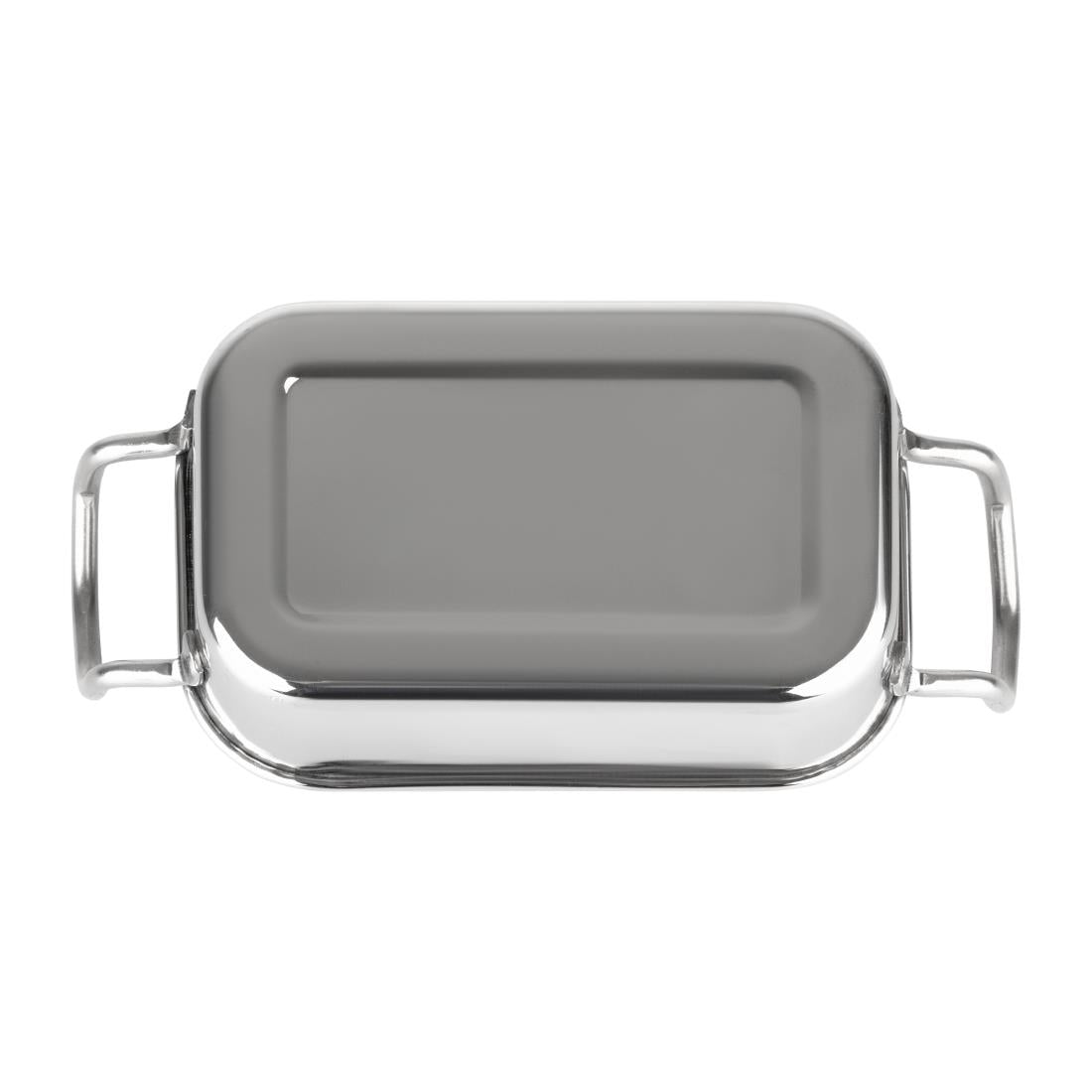 Olympia Table Presentation Rectangular Dish Stainless Steel 140x90mm