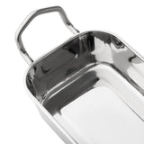 Olympia Table Presentation Rectangular Dish Stainless Steel 140x90mm