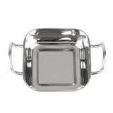 Olympia Table Presentation Square Dish Stainless Steel 115x115mm