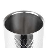 Olympia Geo Double Wall Wine Cooler Stainless Steel