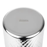Olympia Geo Double Wall Wine Cooler Stainless Steel