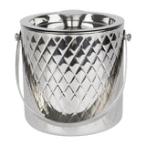Olympia Geo Double Wall Ice Bucket Stainless Steel 1950ml