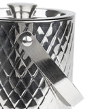Olympia Geo Double Wall Ice Bucket Stainless Steel 1950ml