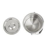 Olympia Geo Double Wall Ice Bucket Stainless Steel 1950ml