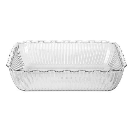 Olympia Kristallon Large Salad Crock - Clear