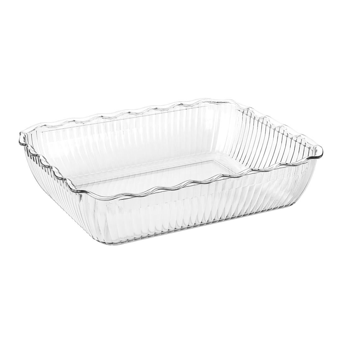 Olympia Kristallon Large Salad Crock - Clear