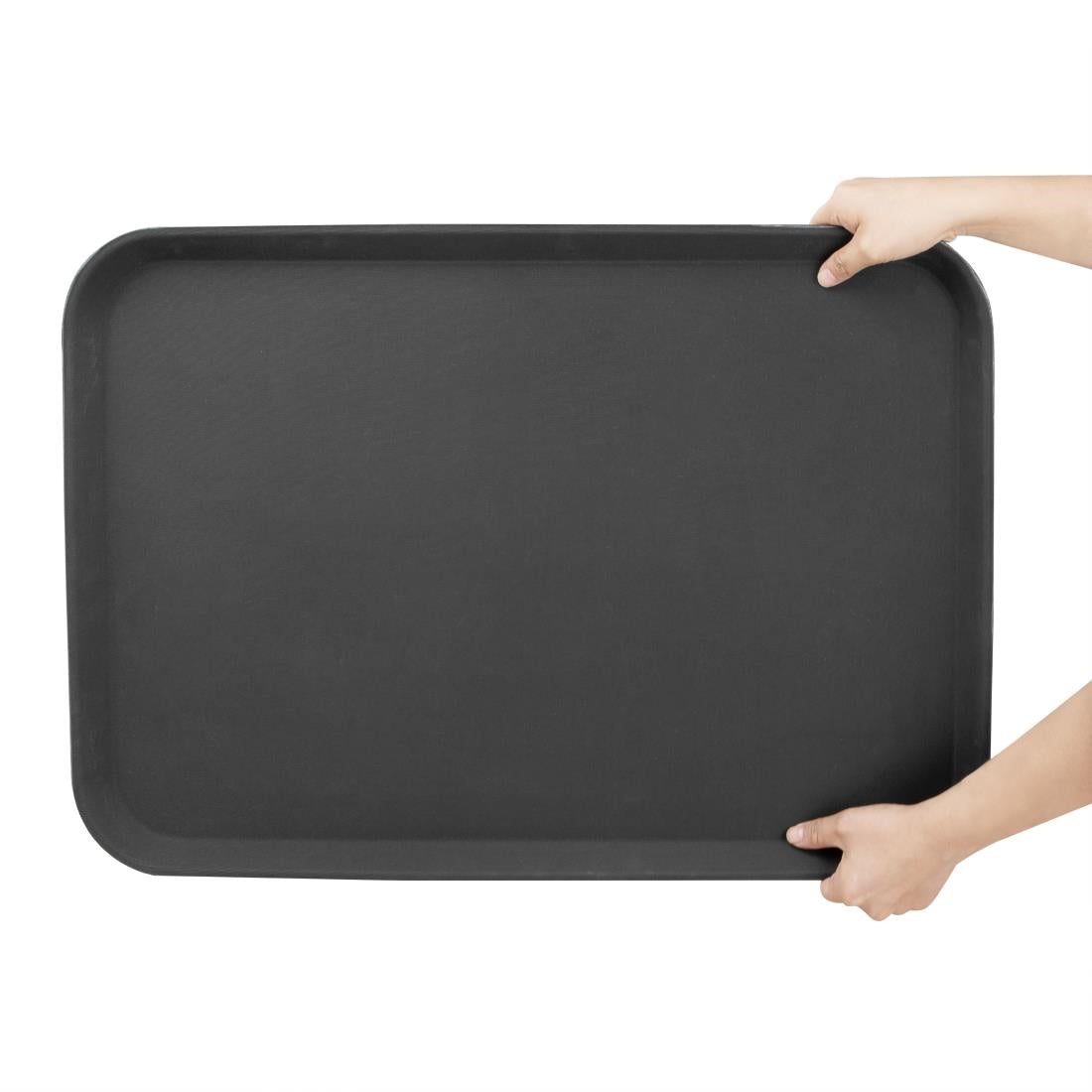 Olympia Kristallon Fibreglass Rectangular Non-Slip Tray 455x655mm