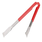 Vollrath Versagrip Tongs Flat Red 12''