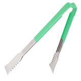 Vollrath Versagrip Tongs Flat Green 12''