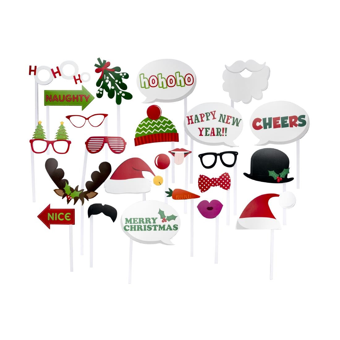Swantex Festive Selfie Photo Kit (8 Pack)