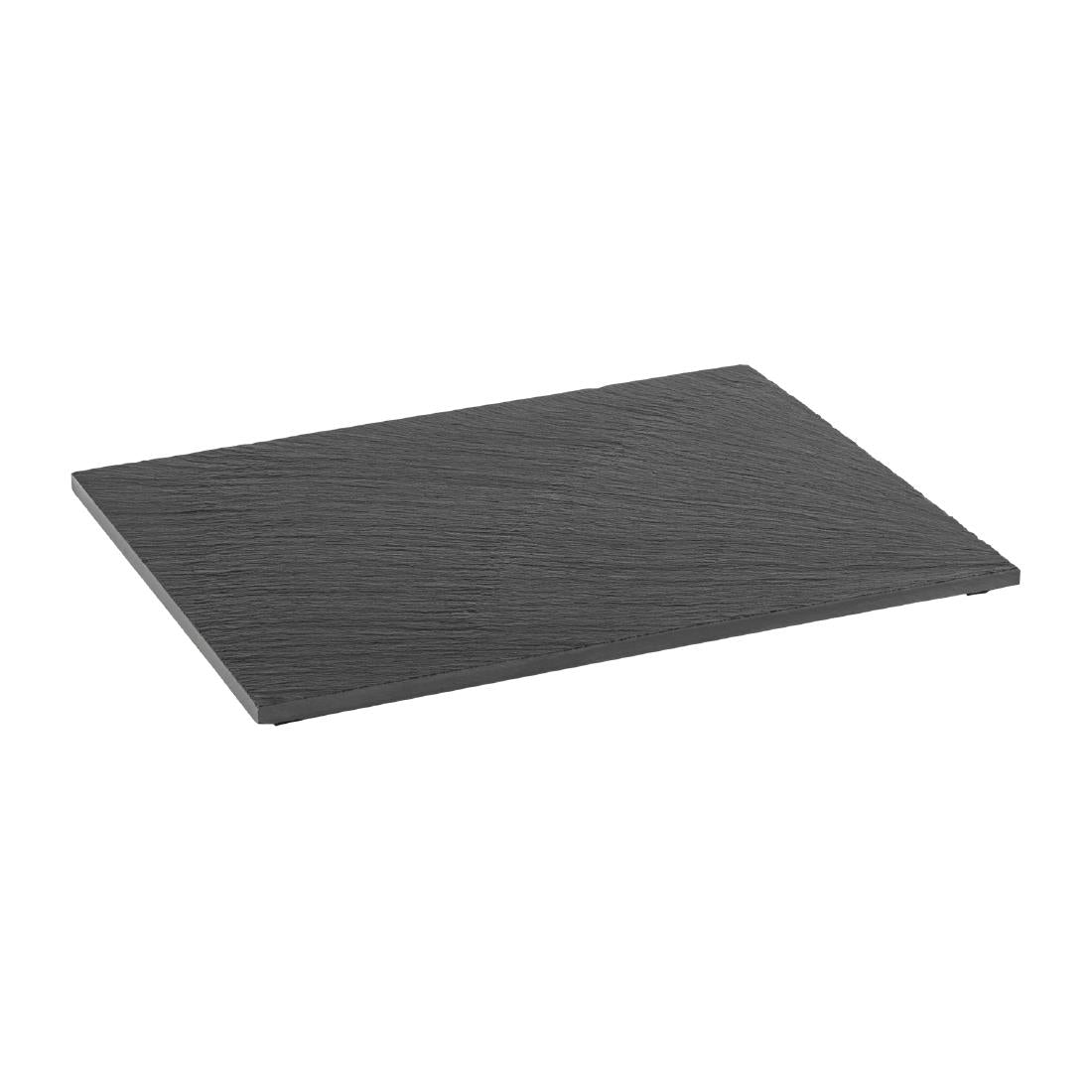 APS Natural Slate Tray GN 1/2 Black 325x265mm