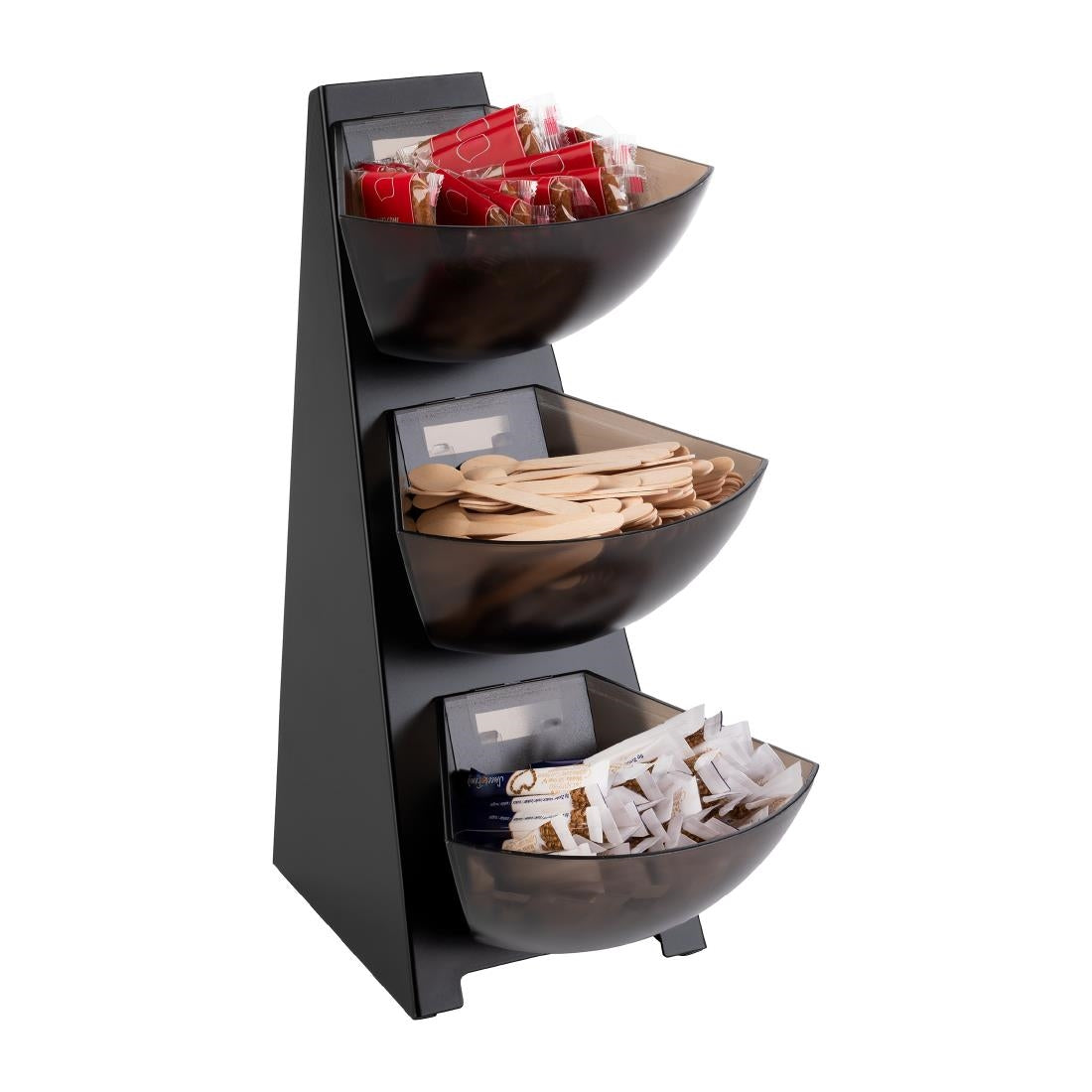 APS Three-Tier Multi Rack Black 190x240x410mm