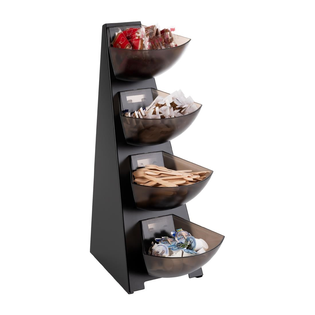 APS Four-Tier Multi Rack Black 190x310x530mm