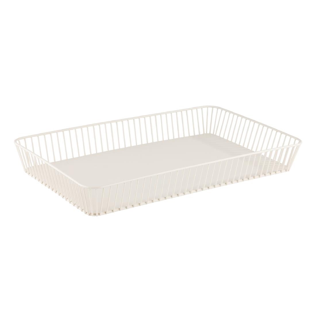 APS Basket Urban GN 1/1 White 530x325x75mm