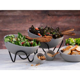 APS Buffet Stand Wave Black 200x95mm