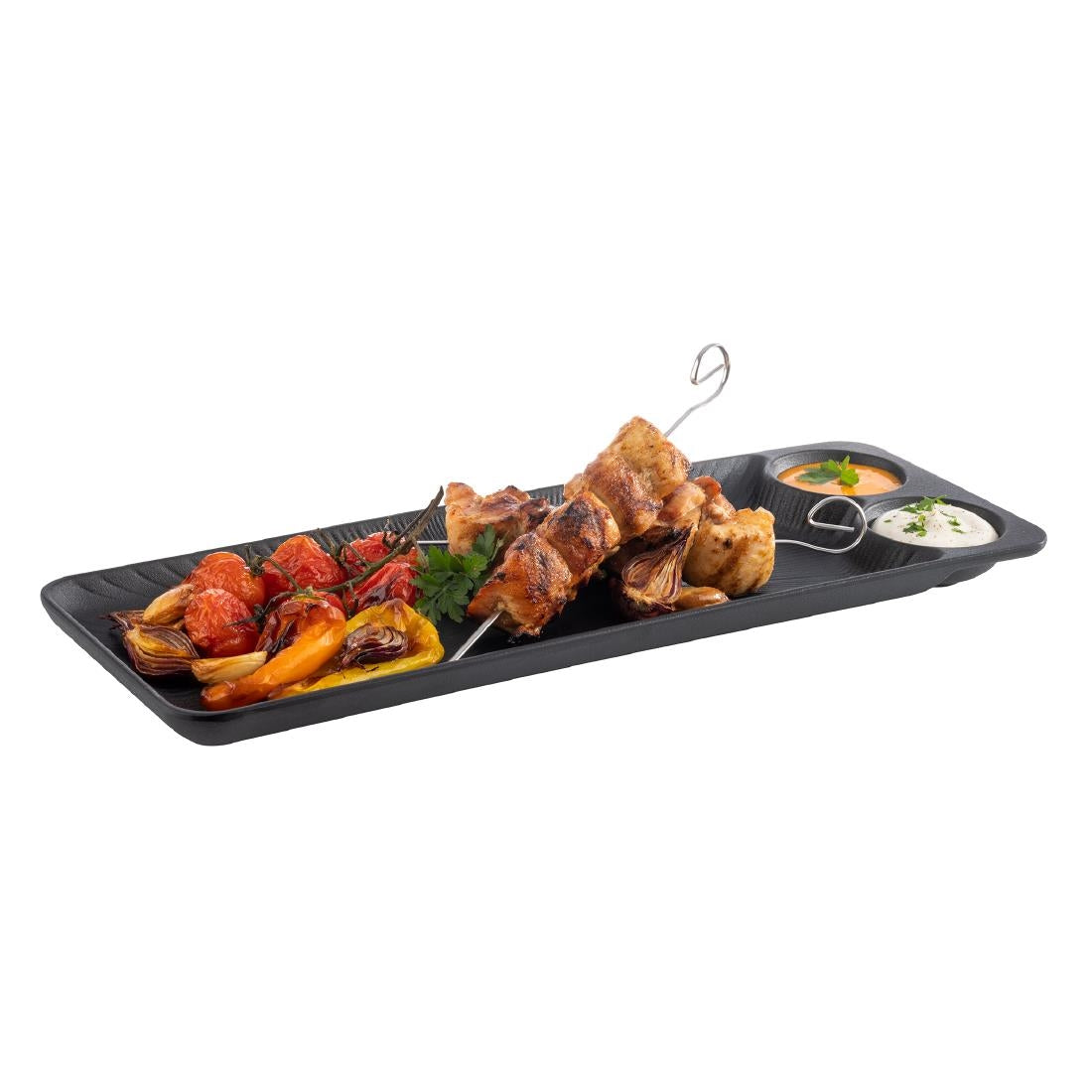 APS Nero Tray Black 410x150x25mm