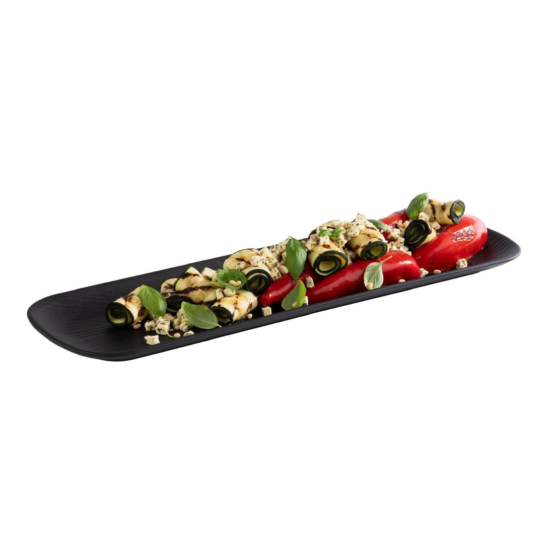 APS Nero Tray GN 2/4 Black 530x162x25mm