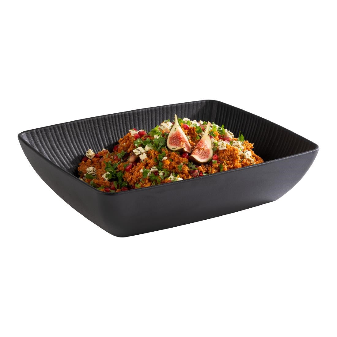 APS Nero Bowl GN 1/2 Black 325x265x75mm