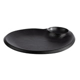 APS Nero Plate Black 240x200x25mm