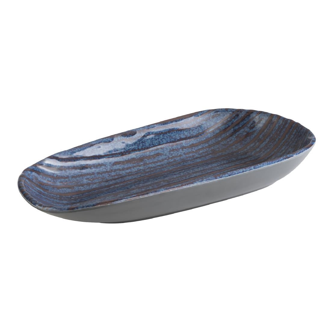 APS Loops Plate Blue 340x155x40mm – Chefstuff UK