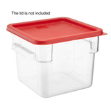 Hygiplas ABS Square Storage Container 5.5Ltr