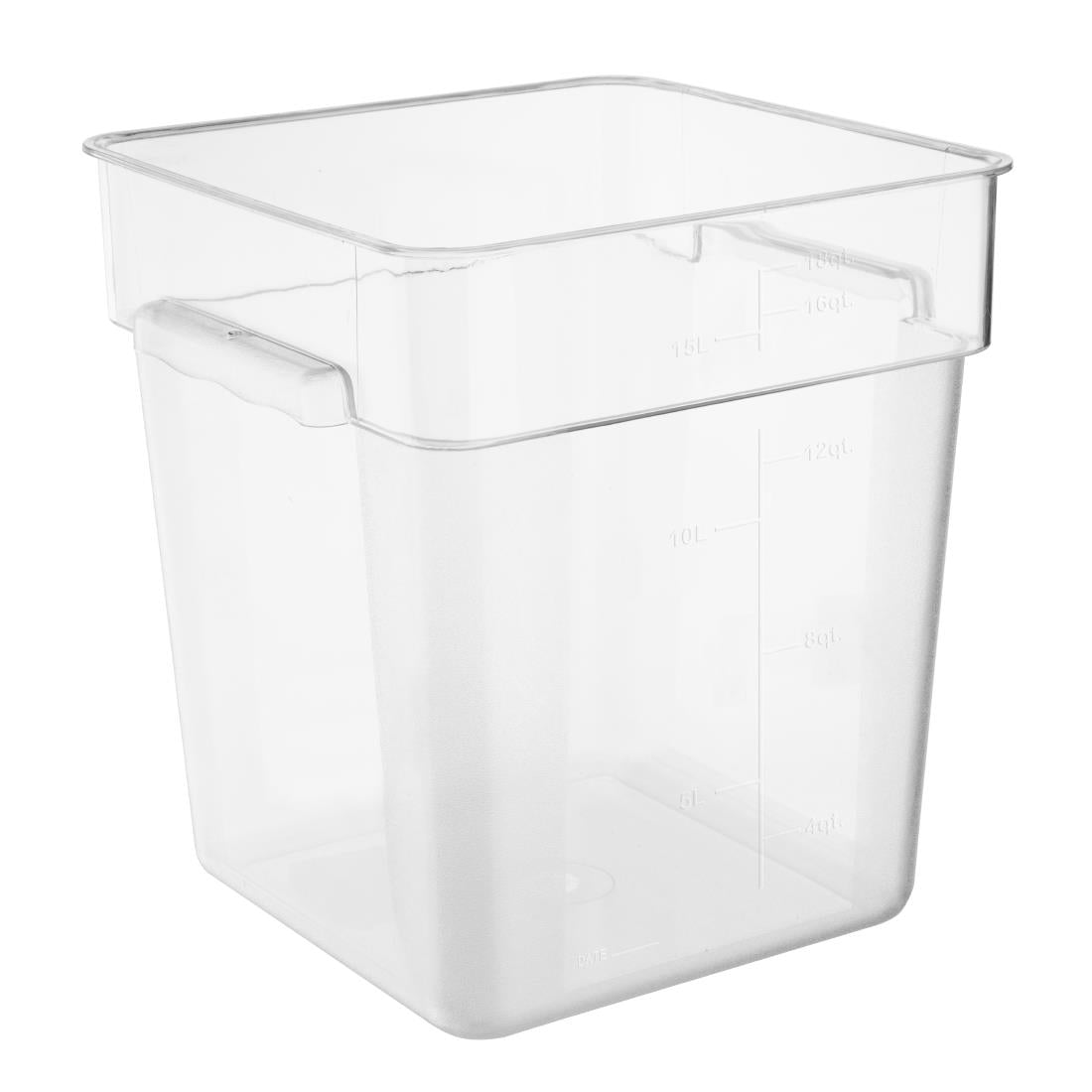 Hygiplas ABS Square Storage Container 15Ltr