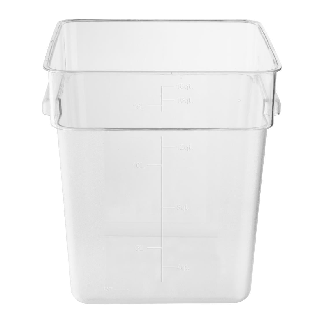 Hygiplas ABS Square Storage Container 15Ltr