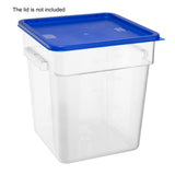 Hygiplas ABS Square Storage Container 15Ltr