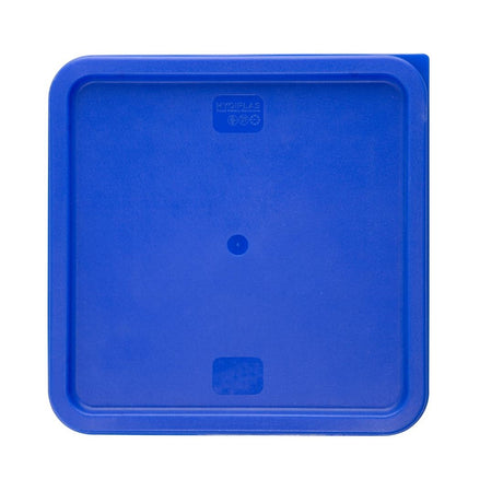 Hygiplas Square Food Storage Container Lid Blue Large