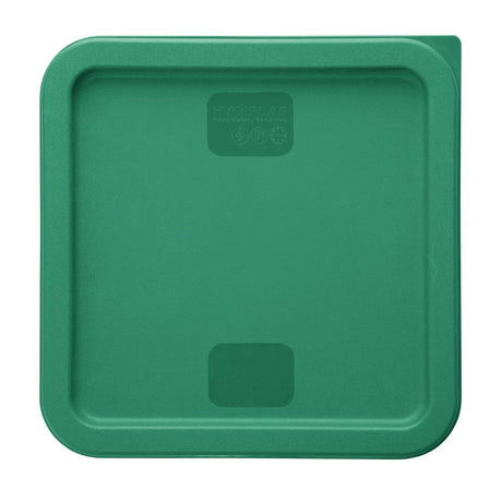 Hygiplas Square Food Storage Container Lid Green Large