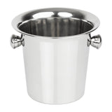 Olympia Mini Fluted Ice Bucket Stainless Steel