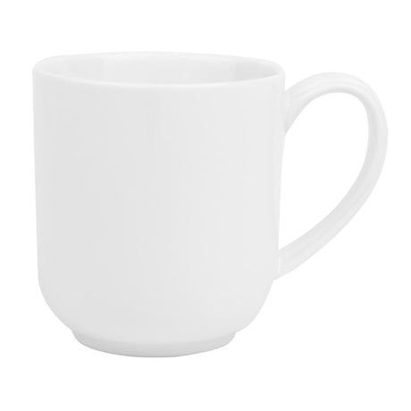 Olympia Whiteware Large Rounded Mugs 410ml (6 Pack)