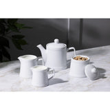 Olympia Whiteware Pier Teapots 500ml (2 Pack)