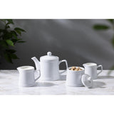 Olympia Whiteware Pier Teapots 500ml (2 Pack)